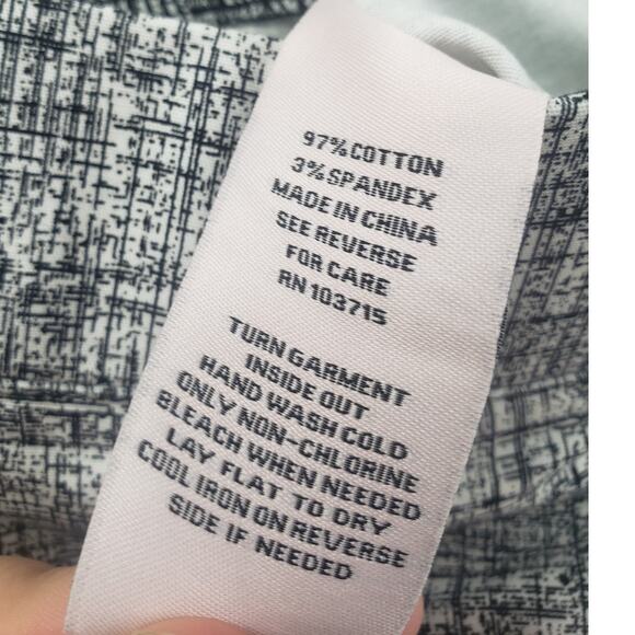 NANETTE LEPORE Cropped Capri Pants Womens Size 2 Stretch - Picture 4 of 4